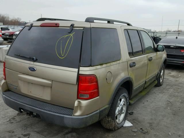 1FMZU73K53ZA85947 - 2003 FORD EXPLORER X GOLD photo 4
