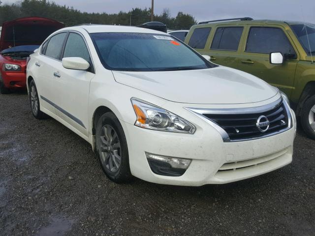 1N4AL3AP6FC185273 - 2015 NISSAN ALTIMA 2.5 WHITE photo 1