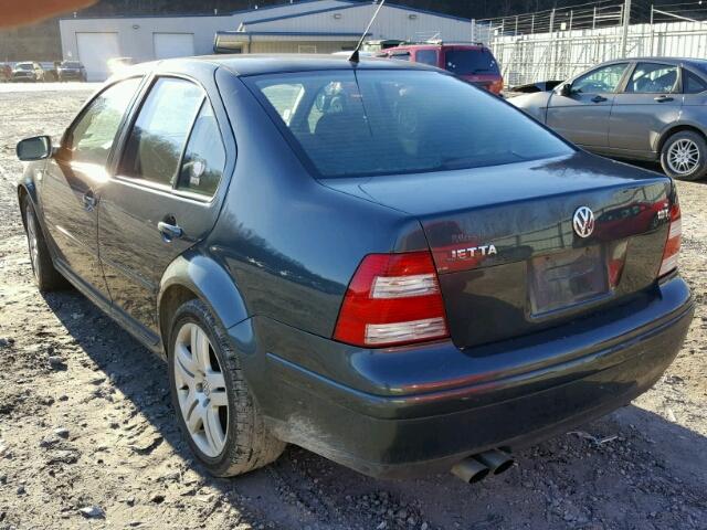 3VWSE69M13M104501 - 2003 VOLKSWAGEN JETTA GLS GREEN photo 3