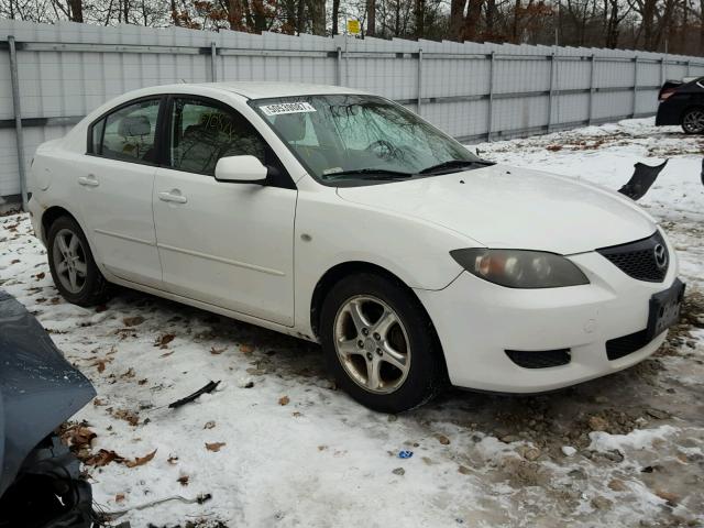 JM1BK12F741151850 - 2004 MAZDA 3 I WHITE photo 1