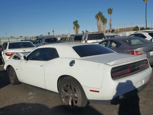 2C3CDZAT3FH783113 - 2015 DODGE CHALLENGER WHITE photo 3