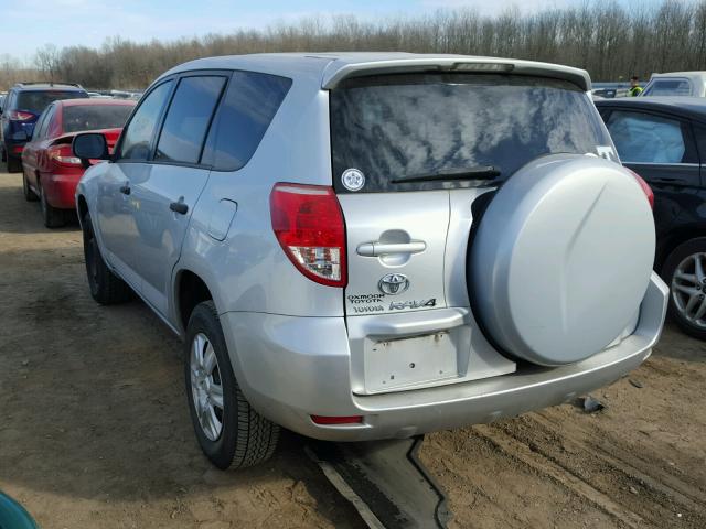 JTMBD33V465032645 - 2006 TOYOTA RAV4 SILVER photo 3