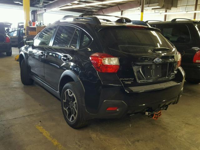 JF2GPADC5G8233065 - 2016 SUBARU CROSSTREK BLACK photo 3