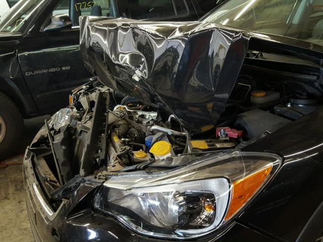 JF2GPADC5G8233065 - 2016 SUBARU CROSSTREK BLACK photo 9