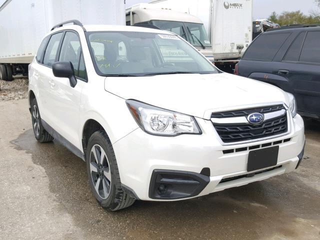 JF2SJABC8JH429118 - 2018 SUBARU FORESTER 2 WHITE photo 1