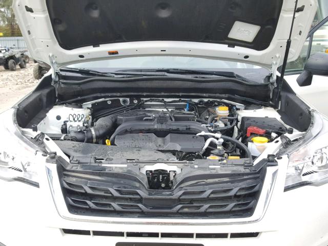 JF2SJABC8JH429118 - 2018 SUBARU FORESTER 2 WHITE photo 7