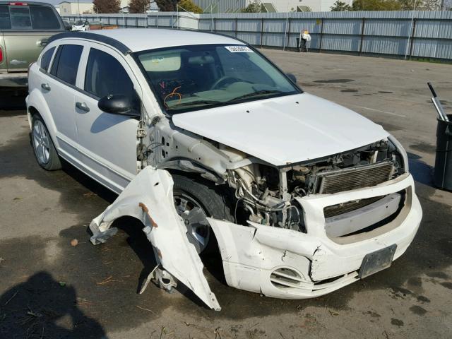 1B3HB48BX7D114683 - 2007 DODGE CALIBER SX WHITE photo 1