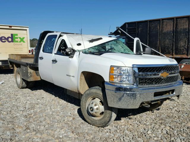 1GB4KZCL0CF160925 - 2012 CHEVROLET SILVERADO WHITE photo 1