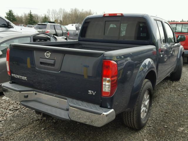 1N6AD0ER4FN752423 - 2015 NISSAN FRONTIER S BLUE photo 4