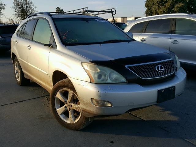 JTJHA31U240042319 - 2004 LEXUS RX 330 SILVER photo 1