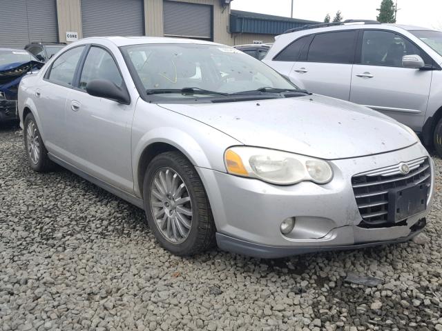 1C3EL36R75N645568 - 2005 CHRYSLER SEBRING SP SILVER photo 1