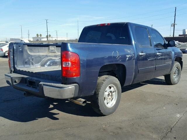 3GCEC13JX8G247086 - 2008 CHEVROLET SILVERADO BLUE photo 4