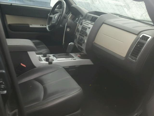 4M2CU97G09KJ00653 - 2009 MERCURY MARINER PR CHARCOAL photo 5