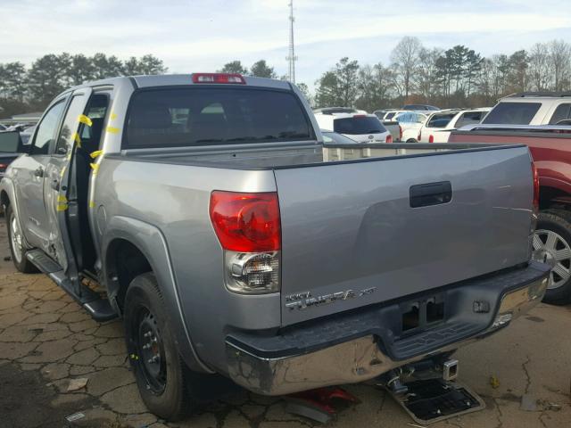 5TBEV541X8S482629 - 2008 TOYOTA TUNDRA CRE SILVER photo 3