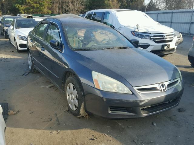 1HGCM56487A220694 - 2007 HONDA ACCORD LX GRAY photo 1