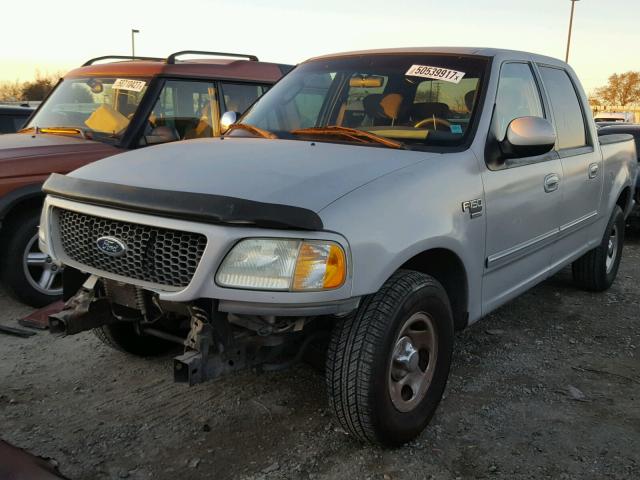 1FTRW07L13KA83291 - 2003 FORD F150 SUPER SILVER photo 2