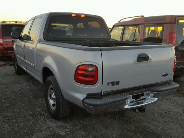 1FTRW07L13KA83291 - 2003 FORD F150 SUPER SILVER photo 3