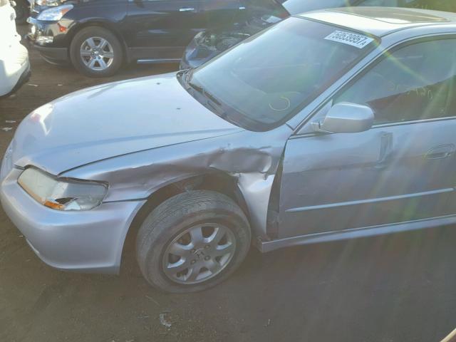 1HGCG66862A064762 - 2002 HONDA ACCORD EX GRAY photo 9