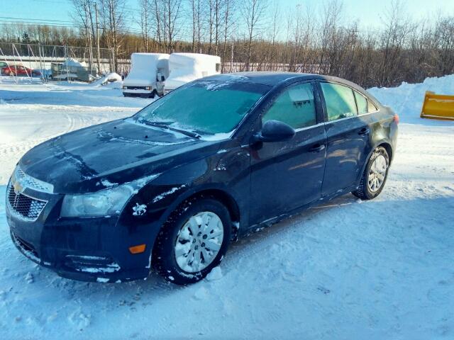 1G1PB5SH3B7139079 - 2011 CHEVROLET CRUZE LS BLACK photo 2