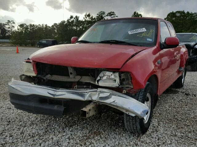 1FTZX0727YKB32103 - 2000 FORD F150 RED photo 2