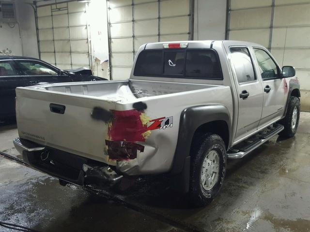 1GCDT136658204695 - 2005 CHEVROLET COLORADO SILVER photo 4