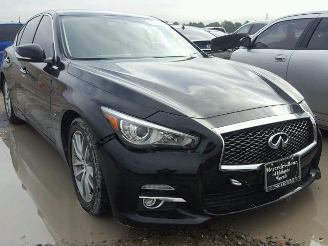 JN1BV7AP4EM671804 - 2014 INFINITI Q50 BASE BLACK photo 1