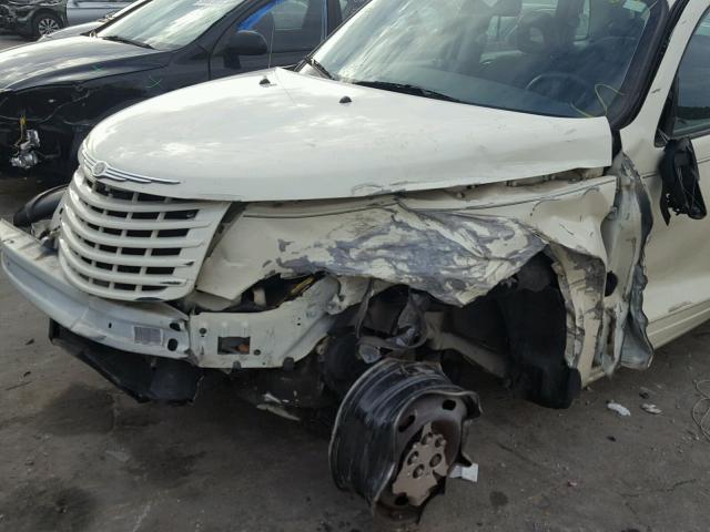 3A8FY48B08T112269 - 2008 CHRYSLER PT CRUISER CREAM photo 9