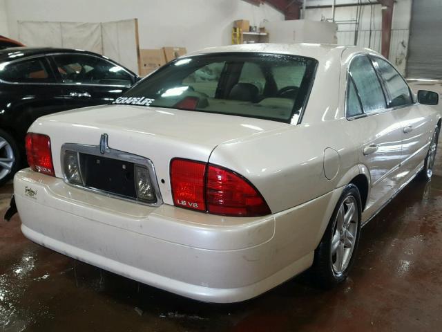 1LNHM87A62Y636815 - 2002 LINCOLN LS 奶油色 照片 4