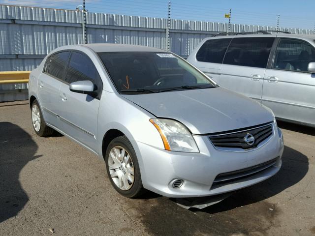 3N1AB6AP3BL637633 - 2011 NISSAN SENTRA 2.0 SILVER photo 1