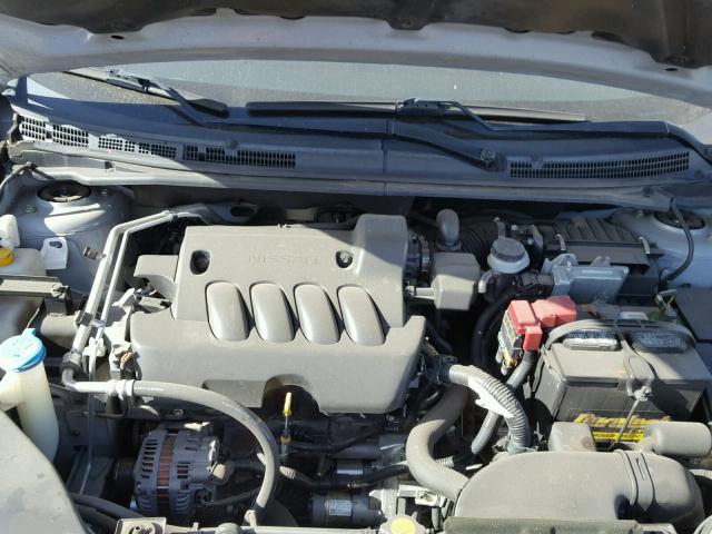 3N1AB6AP3BL637633 - 2011 NISSAN SENTRA 2.0 SILVER photo 7