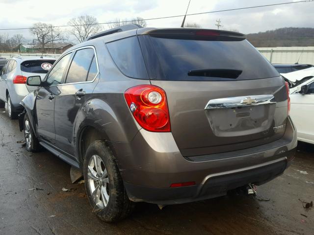 2GNALDEK6C6308452 - 2012 CHEVROLET EQUINOX LT GRAY photo 3