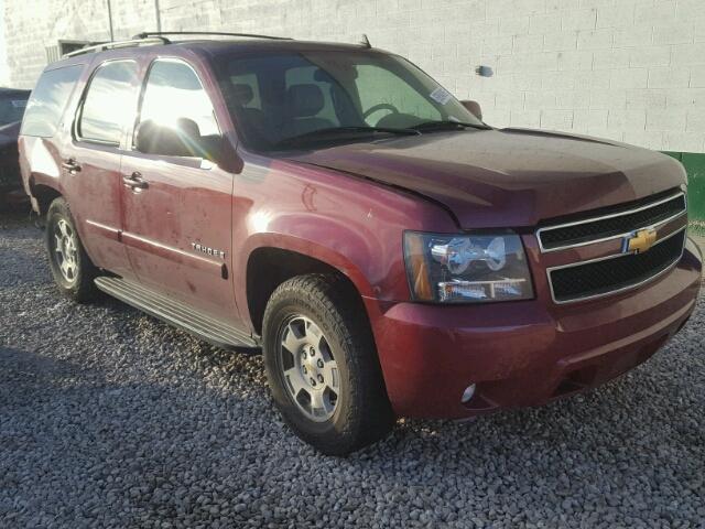 1GNFK13047J142708 - 2007 CHEVROLET TAHOE K150 BURGUNDY photo 1