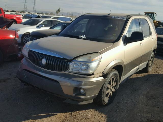 3G5DA03E24S518378 - 2004 BUICK RENDEZVOUS TWO TONE photo 2