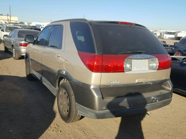 3G5DA03E24S518378 - 2004 BUICK RENDEZVOUS TWO TONE photo 3