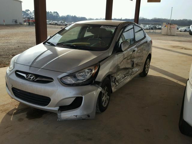 KMHCT4AE8DU577357 - 2013 HYUNDAI ACCENT GLS WHITE photo 2