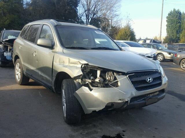 5NMSH13E29H327656 - 2009 HYUNDAI SANTA FE S GRAY photo 1