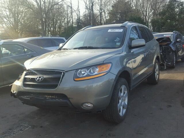 5NMSH13E29H327656 - 2009 HYUNDAI SANTA FE S GRAY photo 2