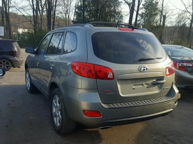 5NMSH13E29H327656 - 2009 HYUNDAI SANTA FE S GRAY photo 3