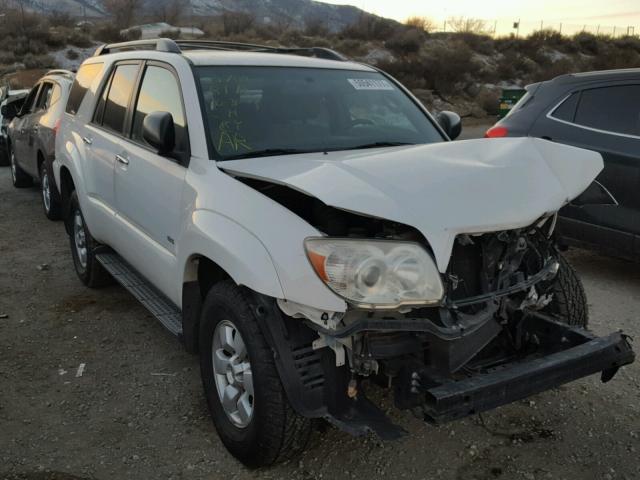 JTEZU14R868065131 - 2006 TOYOTA 4RUNNER SR WHITE photo 1