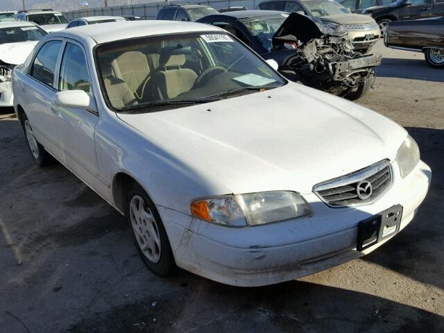 1YVGF22C025295763 - 2002 MAZDA 626 LX WHITE photo 1