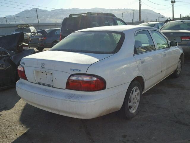 1YVGF22C025295763 - 2002 MAZDA 626 LX WHITE photo 4