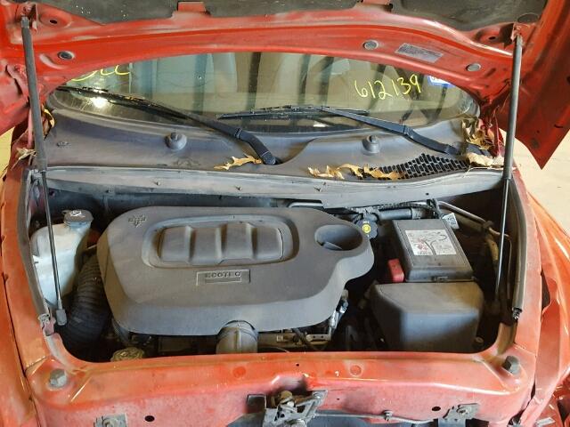 3GNBAADB9AS612139 - 2010 CHEVROLET HHR LS RED photo 7