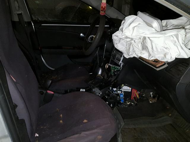 1G1ZH57B594262924 - 2009 CHEVROLET MALIBU 1LT 银色 照片 5