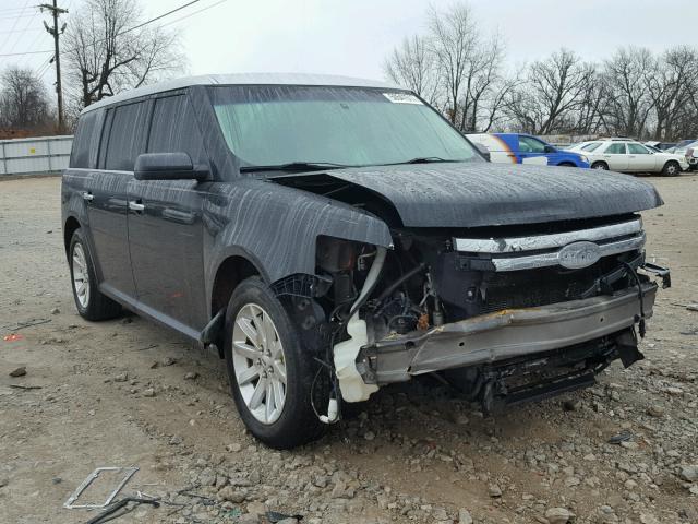 2FMDK52C99BA22232 - 2009 FORD FLEX SEL BLACK photo 1