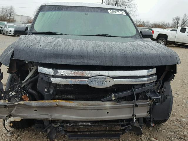 2FMDK52C99BA22232 - 2009 FORD FLEX SEL BLACK photo 9