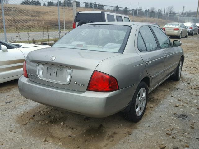 3N1CB51D15L540573 - 2005 NISSAN SENTRA 1.8 BEIGE photo 4