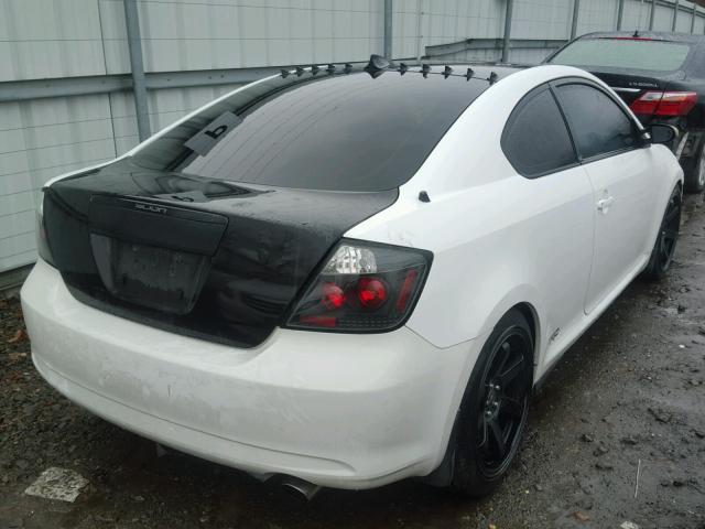 JTKDE177760126191 - 2006 TOYOTA SCION TC WHITE photo 4