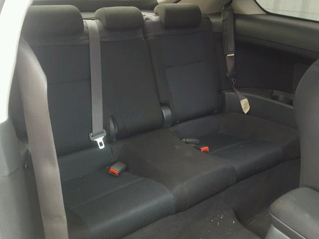 JTKDE177760126191 - 2006 TOYOTA SCION TC თეთრი ფოტო 6