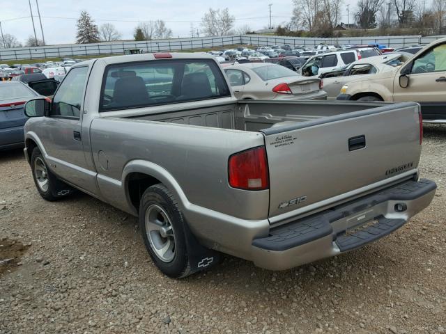 1GCCS14501K139232 - 2001 CHEVROLET S TRUCK S1 TAN photo 3