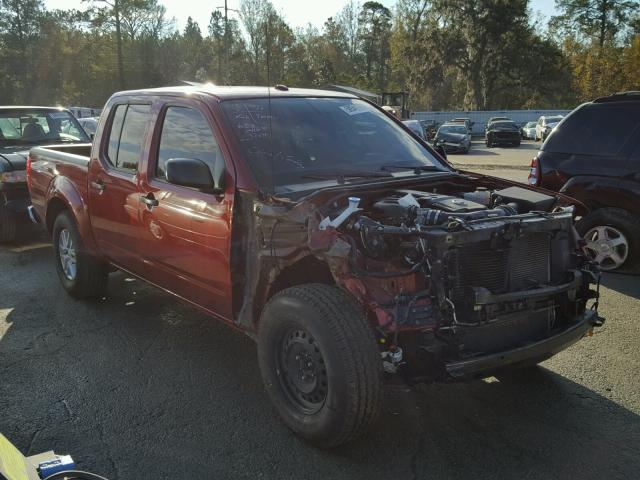 1N6AD0ER7FN760158 - 2015 NISSAN FRONTIER S RED photo 1